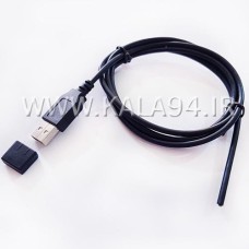 کابل 1.5 متر تعمیری USB درپوش دار / ضخیم و مقاوم / بدون پک / کیفیت عالی